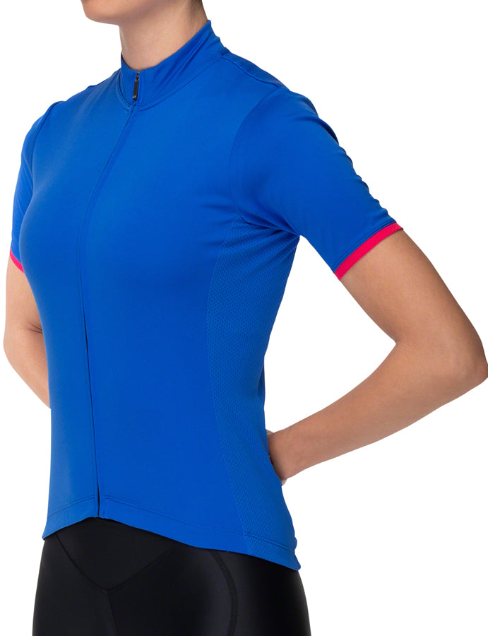 Load image into Gallery viewer, Bellwether Criterium Pro Jersey - True Blue, Short Sleeve, Women&#39;s, X-Small
