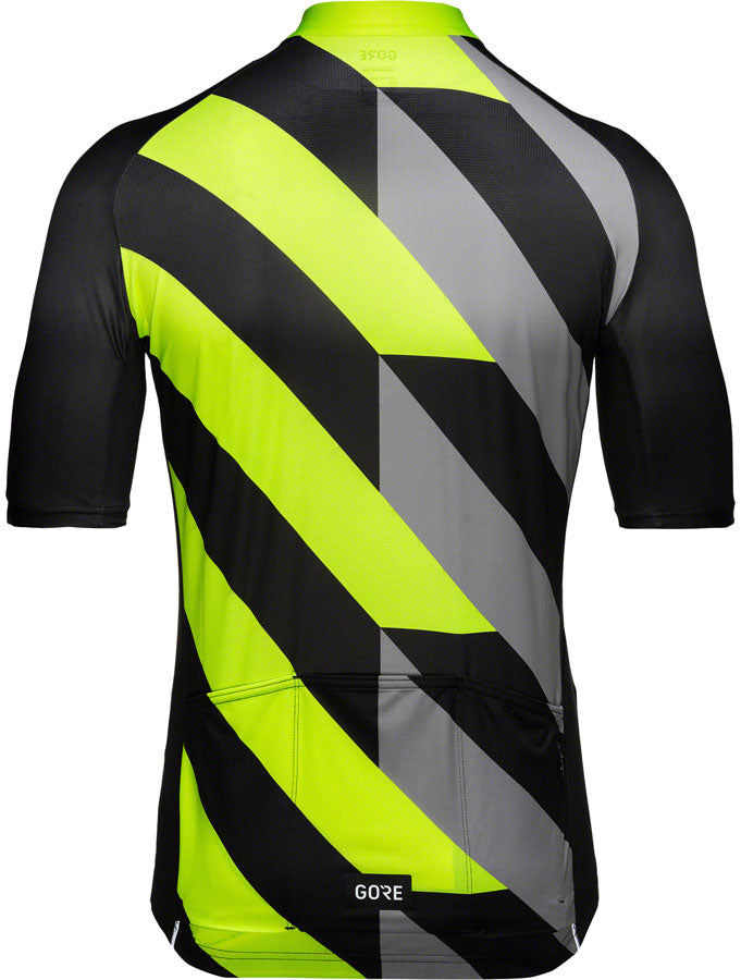 Load image into Gallery viewer, GORE Signal Jersey - Black/Neon Yellow, Men&#39;s, X-Large

