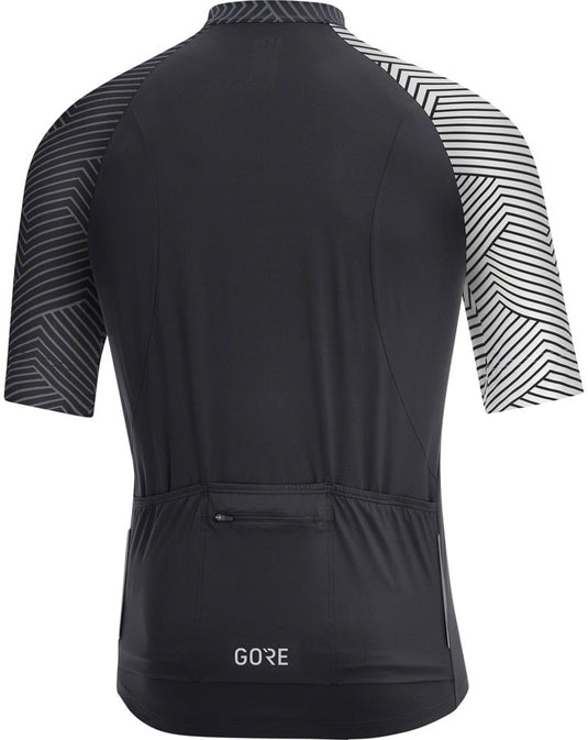 Gorewear C5 Jersey - Black/White, Men's, Medium