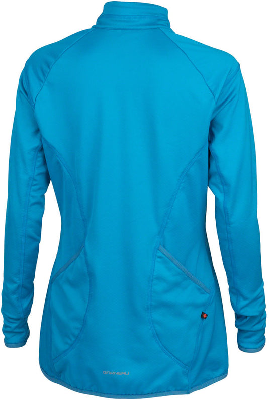 Garneau Edge 2 Long Sleeve Jersey - Blue Hawa, Women's, Medium