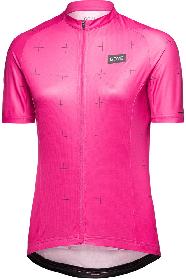 Load image into Gallery viewer, GORE Daily Jersey - Process Pink/Black, Women&#39;s, Large
