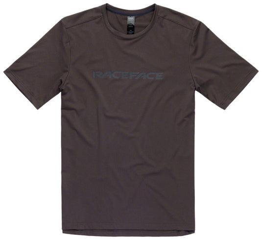 RaceFace Commit Tech Top - Short Sleeve, Charcoal, X-Large