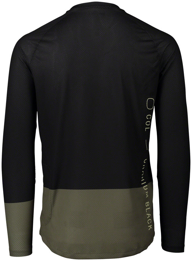 Load image into Gallery viewer, POC Pure Jersey - Long Sleeve, Green/Black, Small
