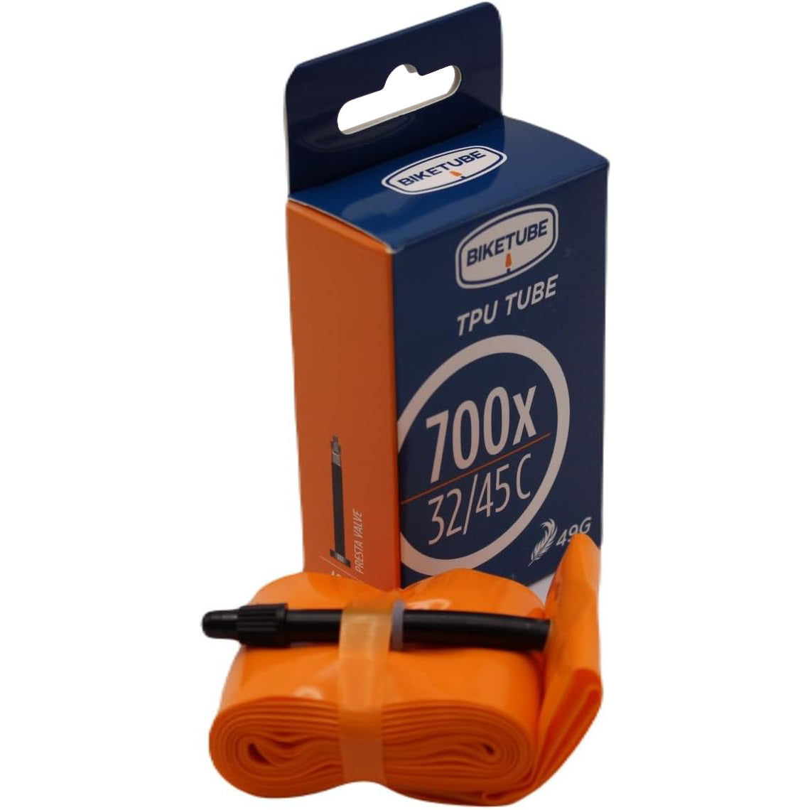 Lightweight TPU Road Bike Tube 700x32-45mm, Strong & Air Retentive ...