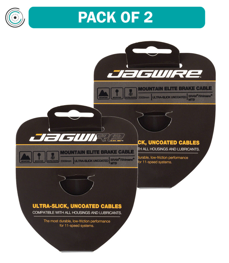 Load image into Gallery viewer, Jagwire-Elite-Ultra-Slick-Brake-Cable-Brake-Inner-Cable-Mountain-Bike_CA2268PO2
