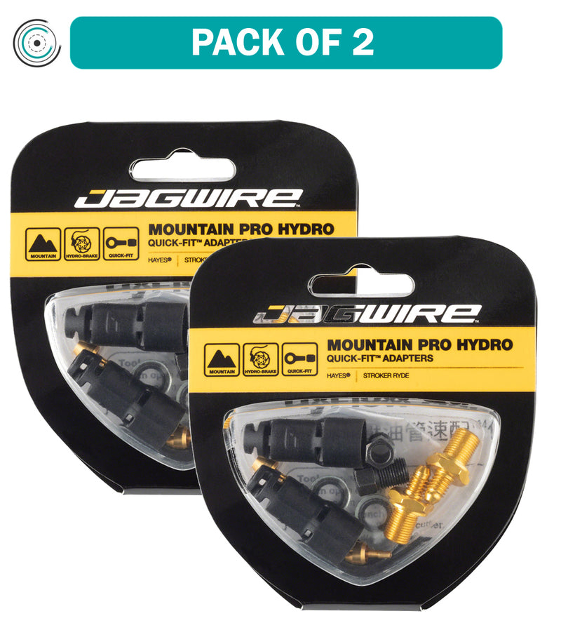 Load image into Gallery viewer, Jagwire-Hayes-Pro-Quick-Fit-Adapters-Disc-Brake-Hose-Kit-Mountain-Bike_BR0456PO2
