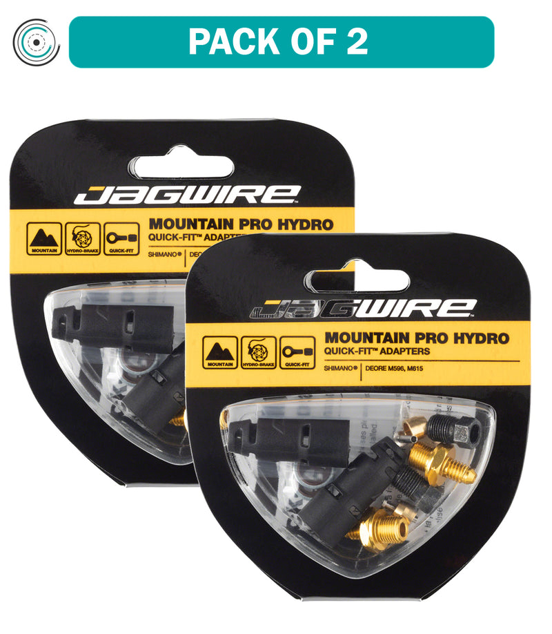 Load image into Gallery viewer, Jagwire-Shimano-Pro-Quick-Fit-Adaptors-Disc-Brake-Hose-Kit-Mountain-Bike_BR1485PO2
