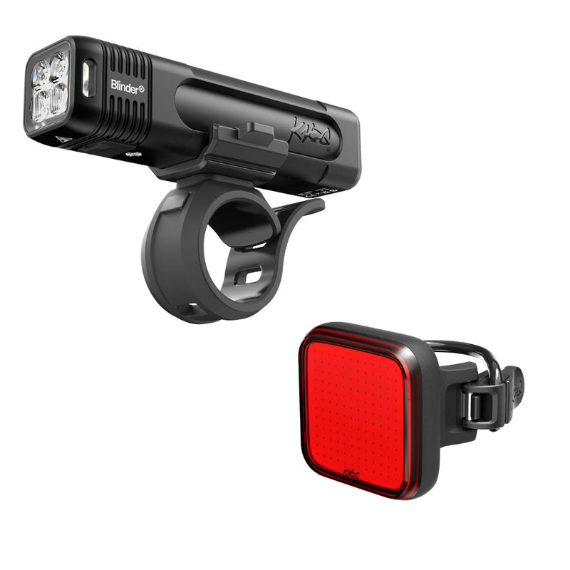 Load image into Gallery viewer, Knog-Blinder-1000-Blinder-100-Set-Headlight-&amp;-Taillight-Set-Flash-LGST0486
