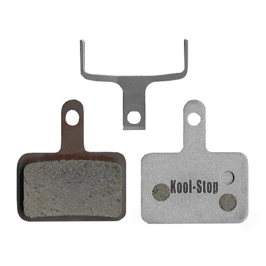 Kool Stop Organic Alloy Disc Brake Pads for Shimano B-Type 2-Piston, High-Performance Cycling Brake Components (Pair)