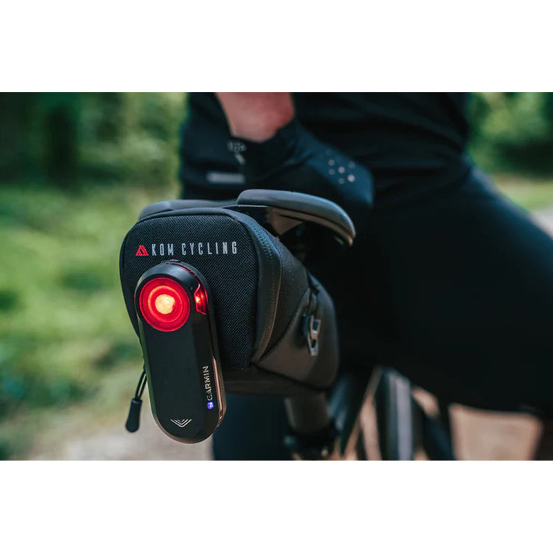 Load image into Gallery viewer, KOM Cycling Garmin Saddle Bag Varia Mount, Standard, Black
