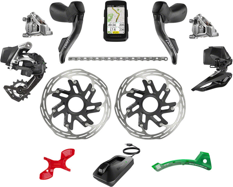Load image into Gallery viewer, SRAM RED AXS 12-Speed Electronic Road Cycling Groupset &amp; XG-1290 Cassette - Lightweight, Wireless, Performance-Driven Racing Components
