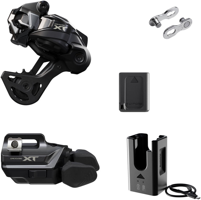 Load image into Gallery viewer, Shimano-Deore-XT-M8250-Di2-Wireless-Upgrade-Kit-Kit-In-A-Box-Mtn-Group-Mountain-Bike-KIBX0113-MTB-Group-Set
