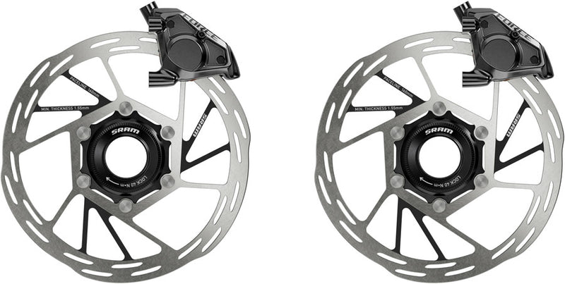 Load image into Gallery viewer, SRAM Force eTap AXS Road Groupset - 2x12-Speed, HRD Shift/Brake Levers, FM Calipers, CL Rotors, Chain, F/R Derailleurs,
