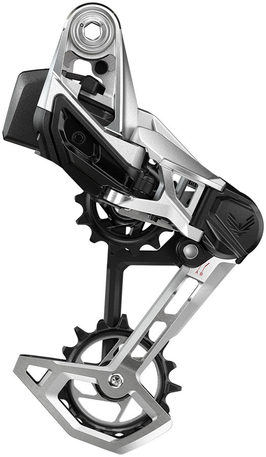 SRAM 1987 Eagle Transmission Power Meter Groupset - 170mm, 32 and 34t Chainrings, POD Controllers, 10-52t Cassette, Rear