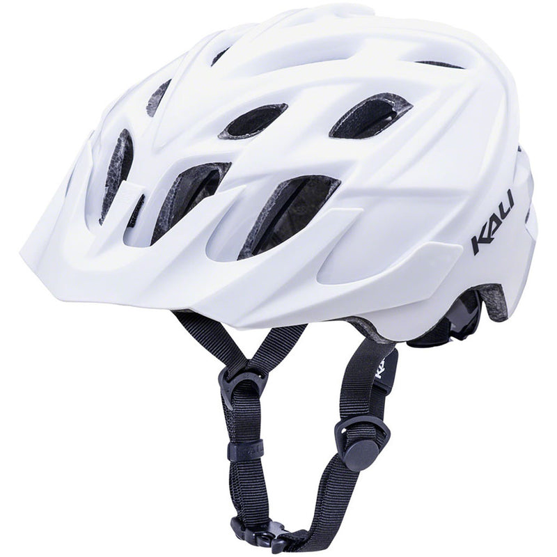 Load image into Gallery viewer, Kali-Protectives-Chakra-Solo-Helmet-Large-X-Large-Half-Face--Detachable-Visor--Anti-Microbial-Pads--Dial-Fit-Closure--Integratedbbug-Liner-White_HE2890
