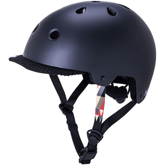 Kali-Protectives-Saha-Helmet-Large-X-Large-(60-63cm)-Half-Face--Detachable-Visor--Dial-Fit-Closure-System--Fidlock-Snap-Bucklelocking-Sliders-Black_HLMT1354