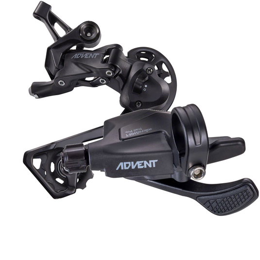 microSHIFT ADVENT 9-Speed Trail Bike Shifter & Rear Derailleur Bundle Durable, Precise, Clutch-Enabled Cycling Components