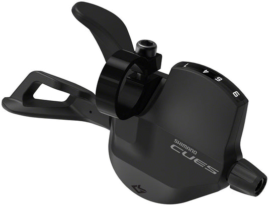 Shimano CUES 9-Speed LinkGlide Shifter & Rear Derailleur Bundle Compatible with E-Bike, Rapidfire Plus, Shadow Design