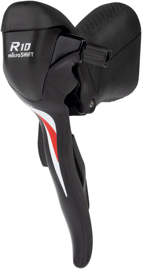 Load image into Gallery viewer, microSHIFT R10 Right Drop Bar Shift Lever - 10-Speed, Shimano Compatible, Black
