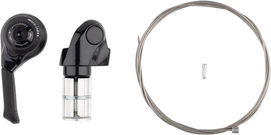 bar end gear shifters MicroSHIFT Left Bar End Shifter for MTB Double/Triple