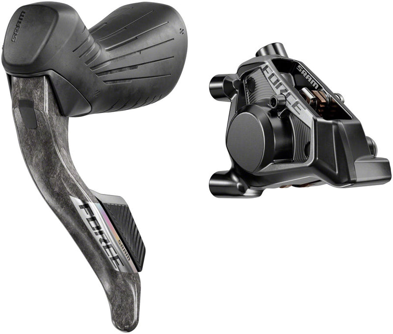 Load image into Gallery viewer, SRAM Force eTap AXS Hydraulic Disc Brake and Shift System Bundle Left/Front &amp; Right/Rear Levers, Flat Mount, Carbon Levers, 12-13 Speed, DOT Fluid
