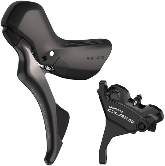 Shimano-CUES-ST-U6030-Shifter-Brake-Lever-with-BR-U6030-Disc-Brake-Caliper-Hydraulic-Brake-Shift-Lever-Drop-Bar-Road-Bike-Time-Trial-Triathlon-Bike-Track-Bike-Road-Bike-Single-Speed-Fixie-HBSL0301