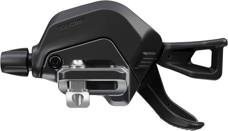 Load image into Gallery viewer, Shimano Deore SL-M6200-IR Right Shift Lever - 12-Speed, I-Spec EV, RapidFire Plus, Dark Gray/Black
