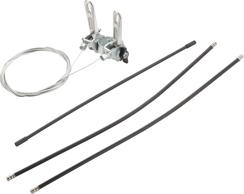 Load image into Gallery viewer, SunRace SLR103 Friction Shifters: Pair, 22.2mm Stem Mount

