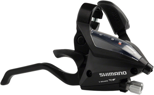 Shimano EF500 8-Speed & 3-Speed Reach-Adjust Brake/Shift Levers for Mountain & Hybrid Bikes