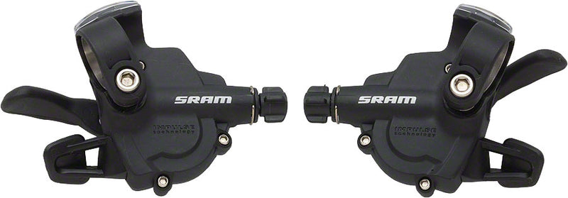 Load image into Gallery viewer, SRAM-Shifter-Set-8-Speed-Trigger-LD4045-Bicycle-Shifters-Flat-Bar-Pair
