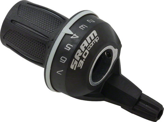 SRAM 3.0 Comp 7-Speed Front & Rear Twist Shifters Lightweight, Durable Bicycle Gear for Mountain & Road Riding