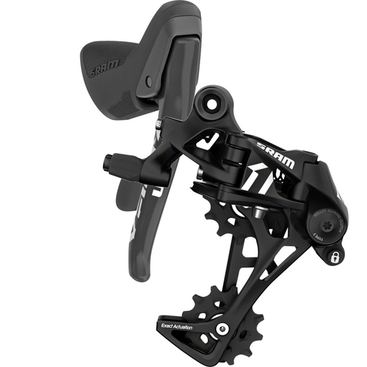 SRAM Apex 1 11-Speed Cable Actuated Road Shifter & Long Cage Rear Derailleur Durable Lightweight Performance