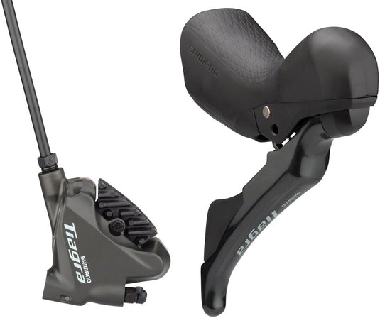 Shimano Tiagra ST-4720/BR-4770 Mechanical Hydraulic Shift & Brake Bundle 2x10-Speed, Flat Mount, Resin Pads