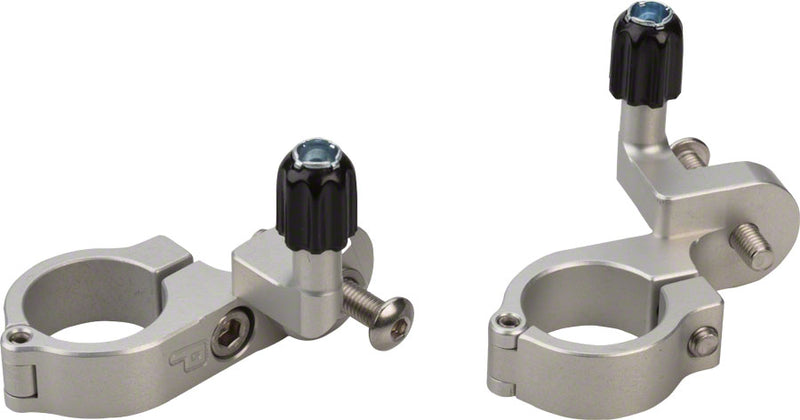 Load image into Gallery viewer, Paul Component Engineering Thumbies Shifter Mounts, Shimano 22.2mm Silver
