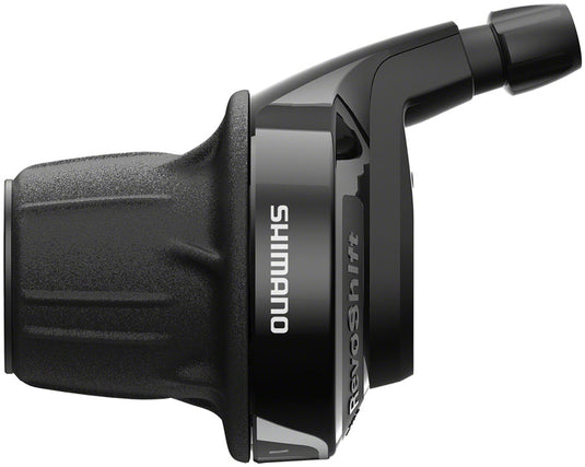 Shimano Revoshift SL-RV400-L Twist Shifter - Left, 3-Speed, with Optical Gear Display