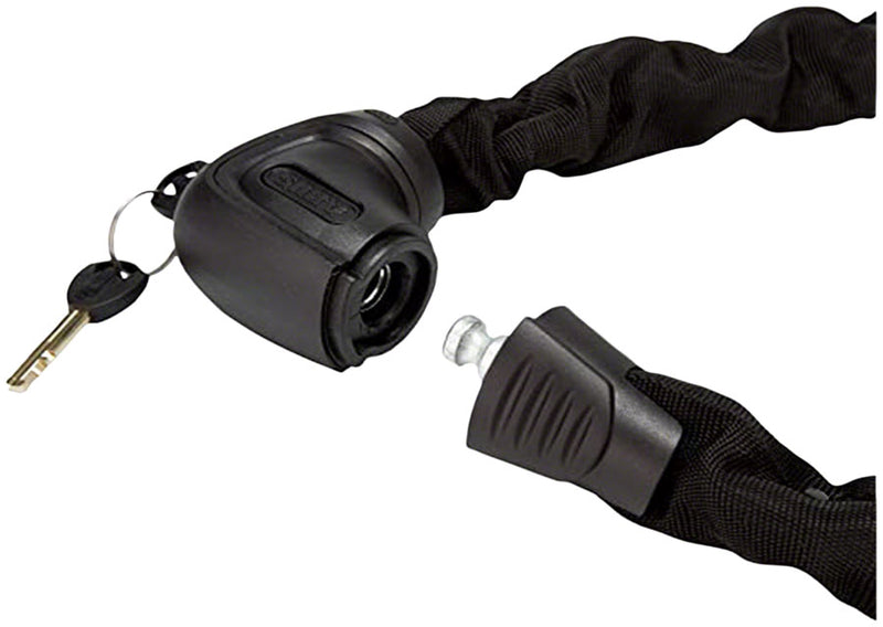 Load image into Gallery viewer, Abus Steel-O-Chain 9809K XPlus, Chain Lock, Key, 9mm, 85cm, 2.8', Black
