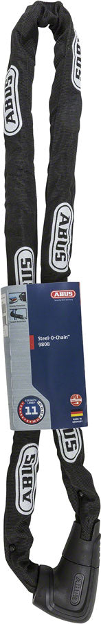 Load image into Gallery viewer, Abus  9808K/170 Steel-O-Chain Key Lock - Black
