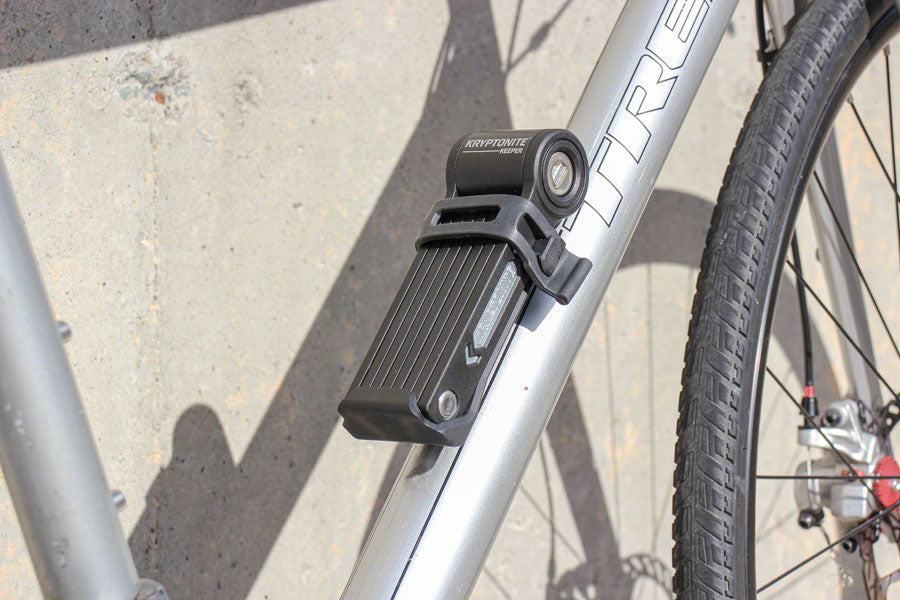 Kryptonite Keeper Mini Folding Lock - Includes Bracket, Black – 365 Cycles