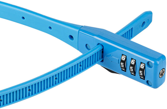Kryptonite Click Lock Combo Cable lock, Combination, 10mm, 45cm, 1.5', Blue