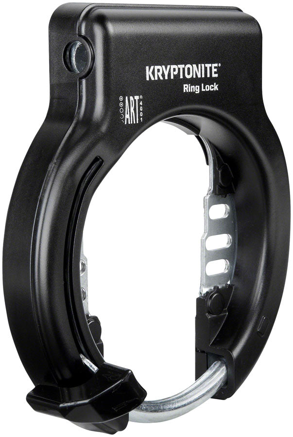 Load image into Gallery viewer, Kryptonite Ring Wheel Lock Black Includes Flexible Mount Non-Key Retaining
