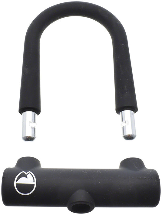 RockyMounts Carlito U-Lock Keyed 3 x 5" Black 3 Keys Included Portable