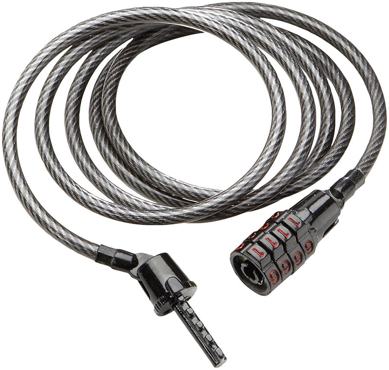 Load image into Gallery viewer, Kryptonite KryptoFlex Keeper 512 4-Digit Combo Self Coiling Cable Lock 4&#39; x 5mm
