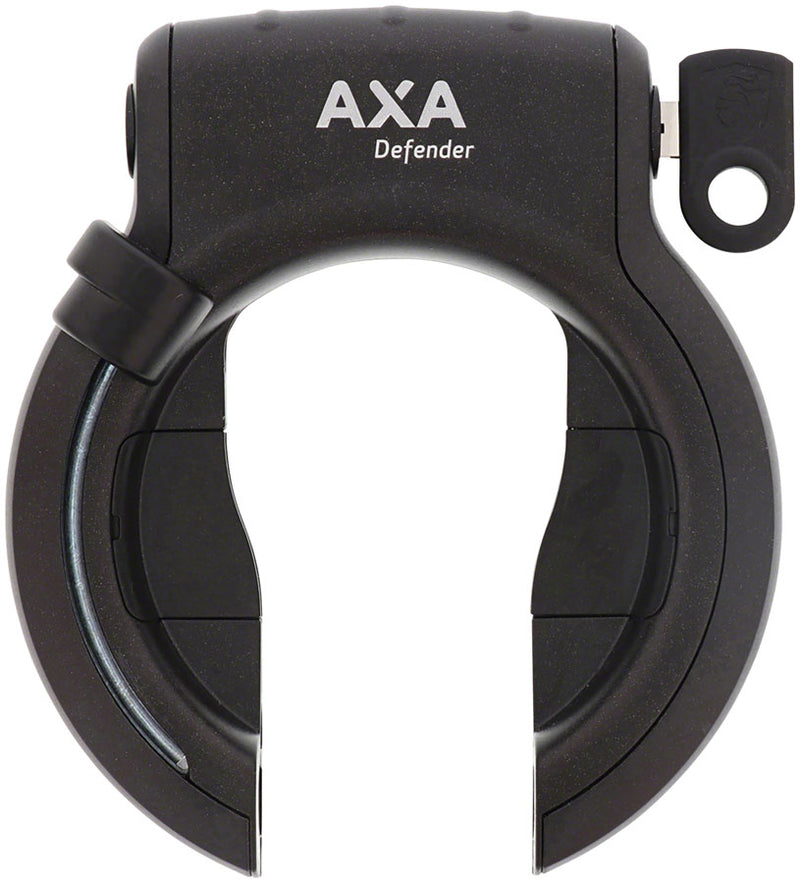 Load image into Gallery viewer, Premium AXA Bicycle Lock Bundle: Anti-Drilling Ring Lock &amp; Chain Bracket with Steel Components
