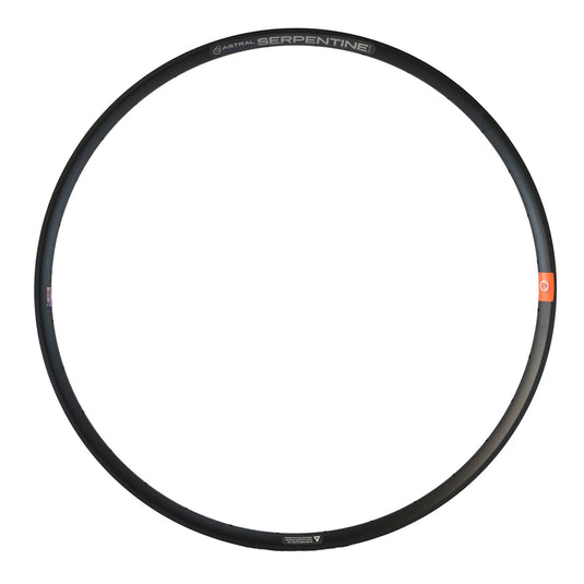 Astral Serpentine 29" Alloy Disc Brake Rim, 28h, Black