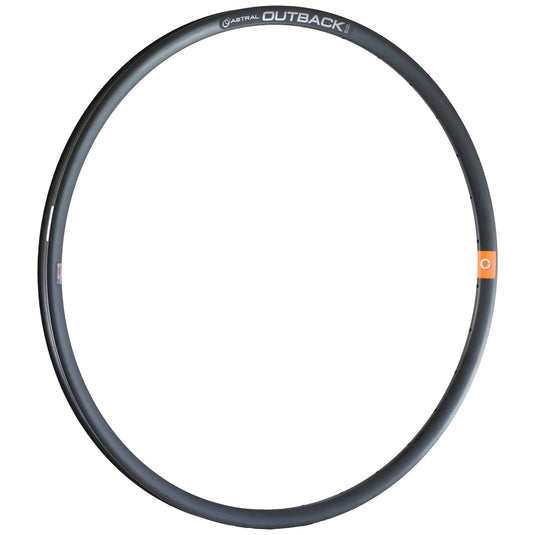 Astral Outback 32" Alloy Disc Brake Rims Durable Tubeless-ready Aluminum Wheels for Mountain & Gravel Bikes (Pair)