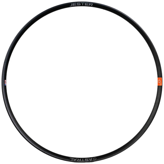 Astral Jester 32" Alloy Disc Brake Rims Tubeless-Ready, Black, 32H, Trail & Mountain Bike Accessories (Qty 2)