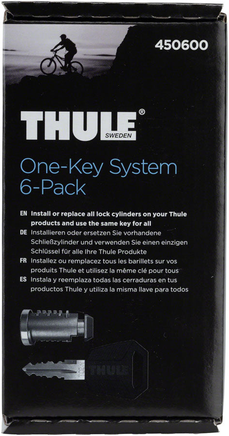 Thule 450600 One-Key Lock System 6 Pack