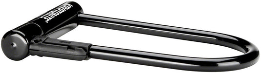 Kryptonite Keeper U-Lock 4 x 8" Keyed Black Includes Bracket Vinyl Cover