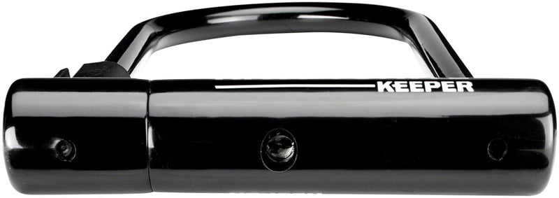 Load image into Gallery viewer, Kryptonite Keeper U-Lock 4 x 8" Keyed Black Includes Bracket Vinyl Cover
