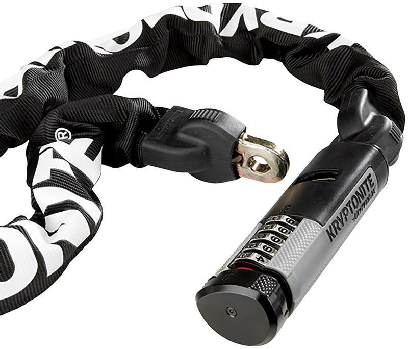 Load image into Gallery viewer, Kryptonite KryptoLok 912 Chain Lock with Combination Steel 120cm Resettable
